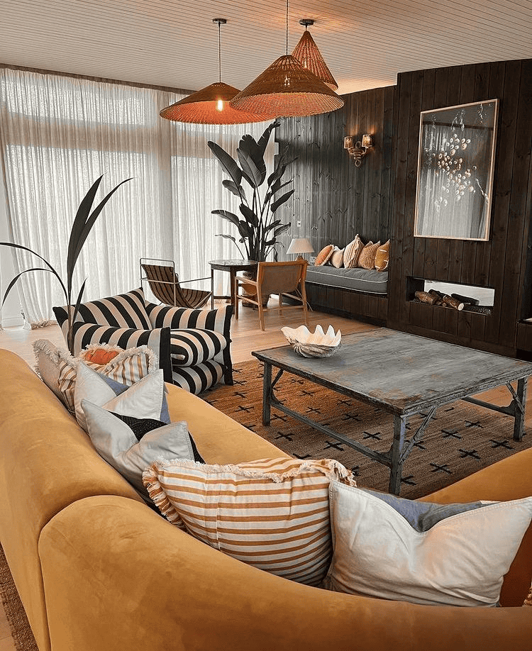 Modern Furniture Meets Bohemian Style and Personality