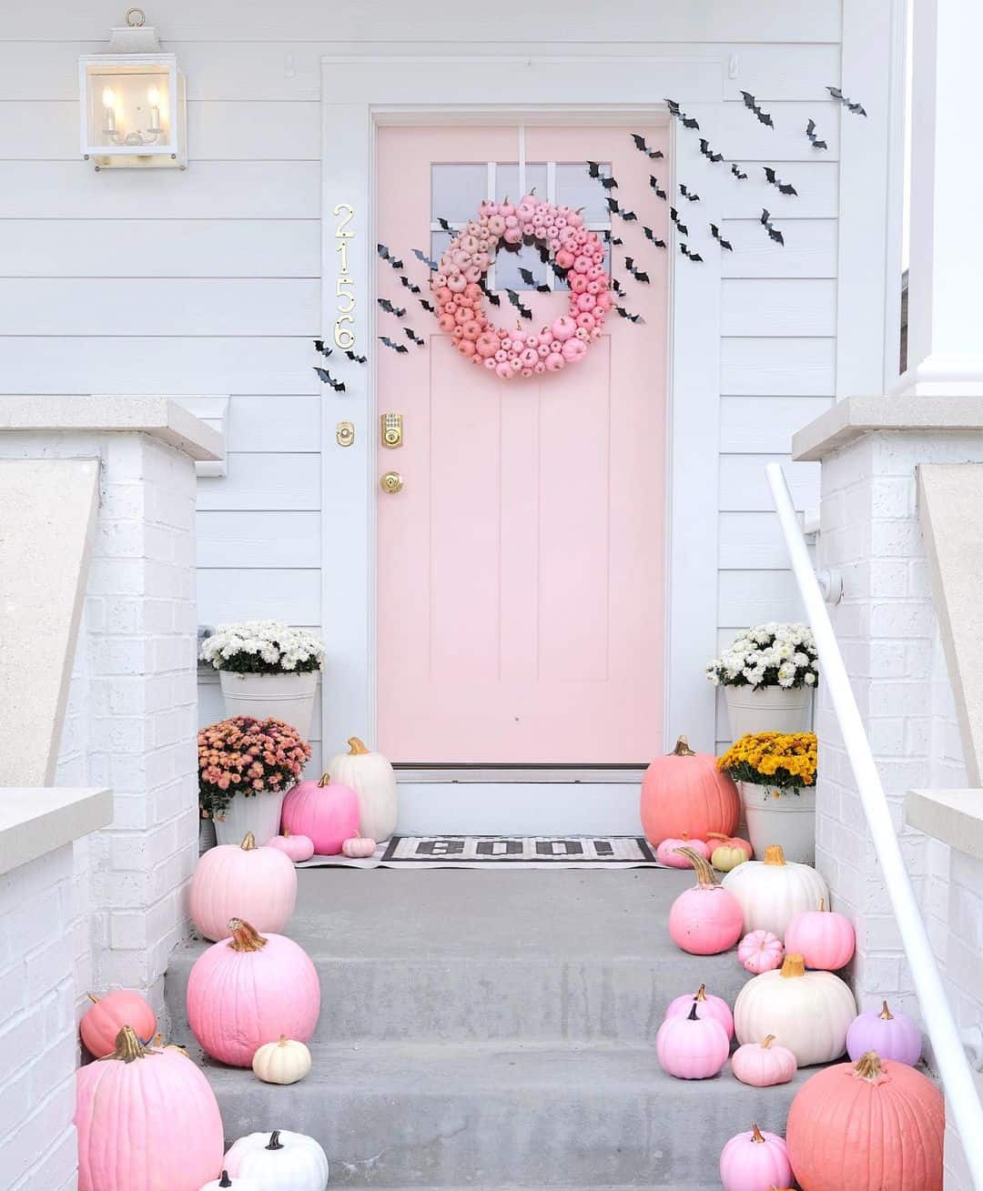 Pink Halloween Decor