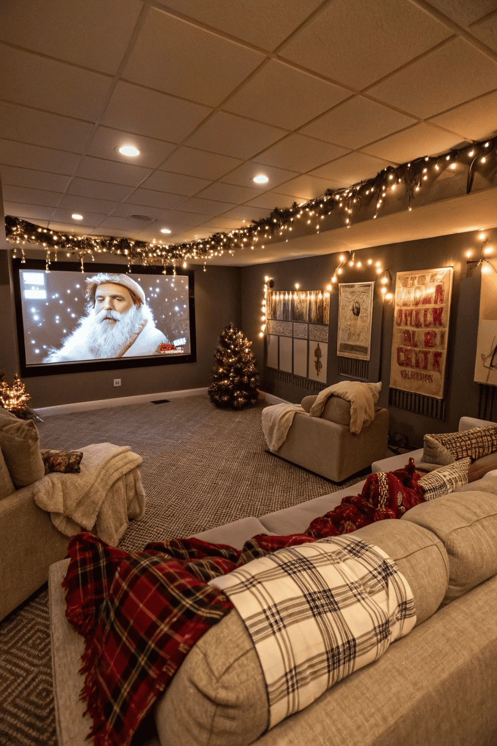 Turn the Living Room Into a Santa Workshop