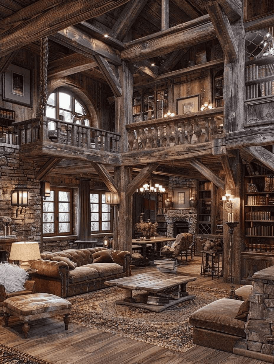 Wood-Scented Reading Nook with Forest Views